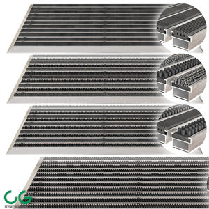 Aluminum dirt grates